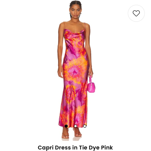 Ronny Kobo Capri Dress - 100% silk - Picture 1 of 2